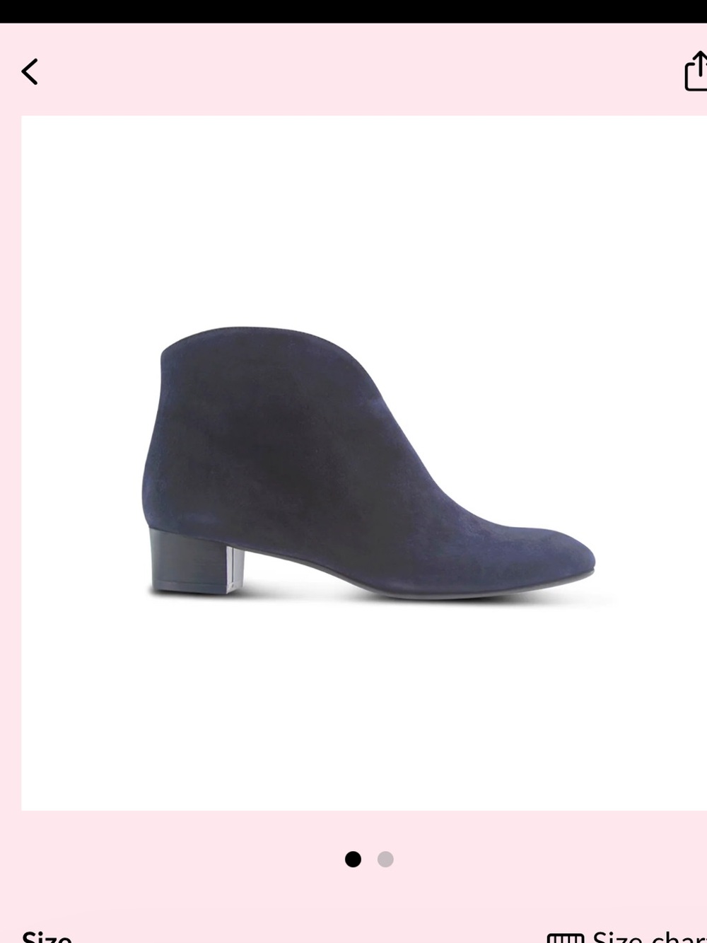 French Sole Navy Suede Eva Ankle Boots - Side-Zip Bootie Handmade in Italy